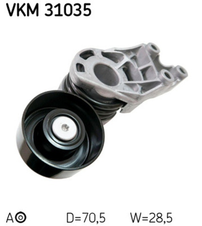 SKF - VKM31035-SKF - Belt Tensioner, V-ribbed belt