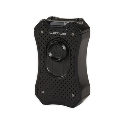 Зажигалка настольня Lotus Emperor Black Perforated & Black T9000