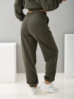 Костюм с брюками КБис-091/хаки-п