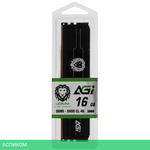 Оперативная память AGI 16GB DDR5 DIMM PC5-44800 (AGI560A16UD238)