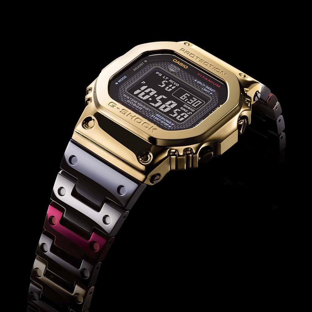 Японские титановые наручные часы Casio G-SHOCK GMW-B5000TR-9ER