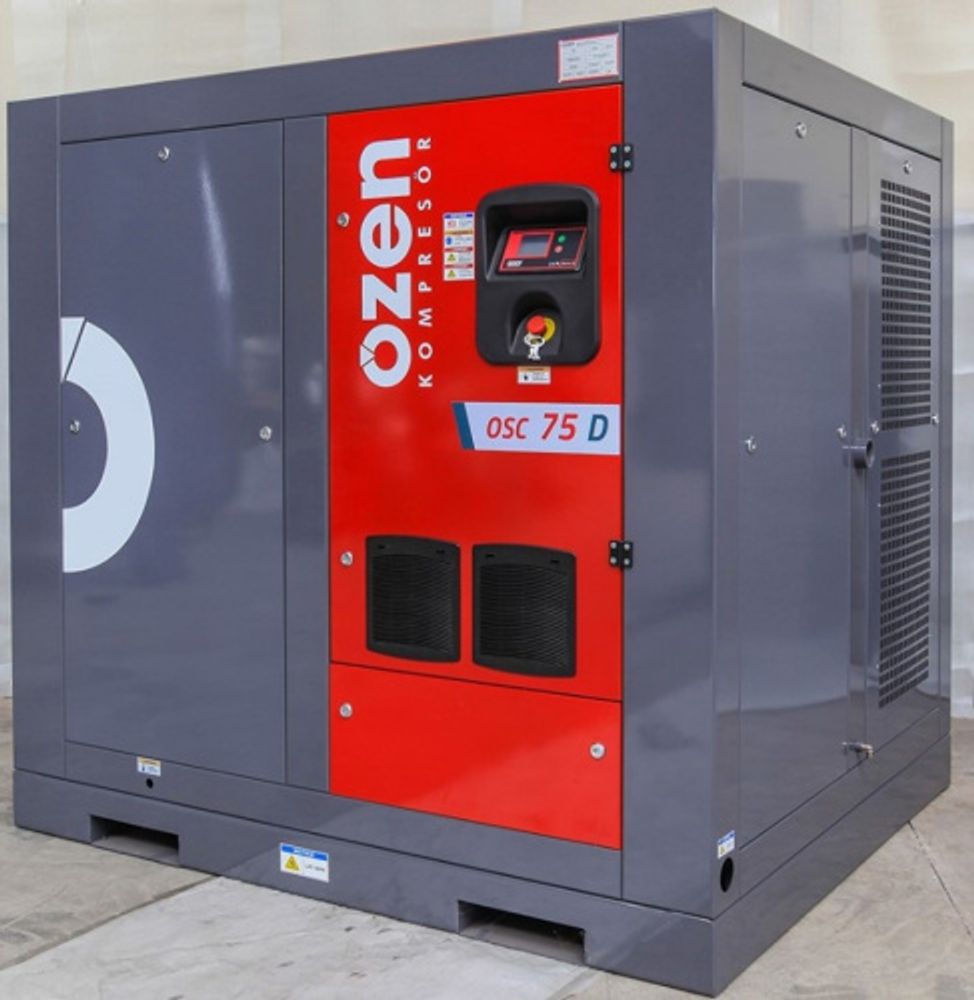 Винтовой компрессор OZEN OSC 90D 7,5 бар