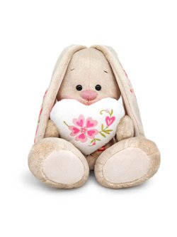 Мягкая игрушка Зайка Ми Большое сердце (23 cm)