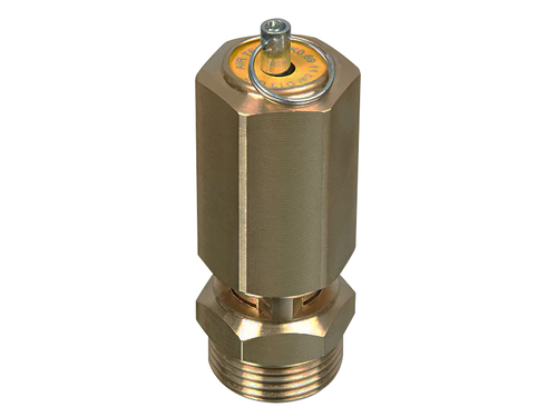 Предохранительный клапан для компрессора 11 бар | 1,1 МПА | резьба G 1" с кольцом