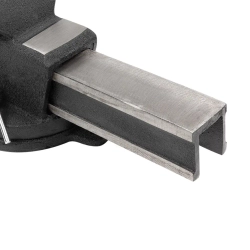 Тиски стальные поворотные с наковальней 6''-150мм RockForce##Rock FORCE RF-6540306