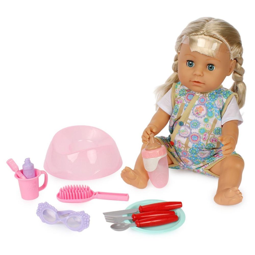 Пупс функциональный с аксесс., короб. R322001A8 Пупс функциональный с аксесс., короб. R322001A8