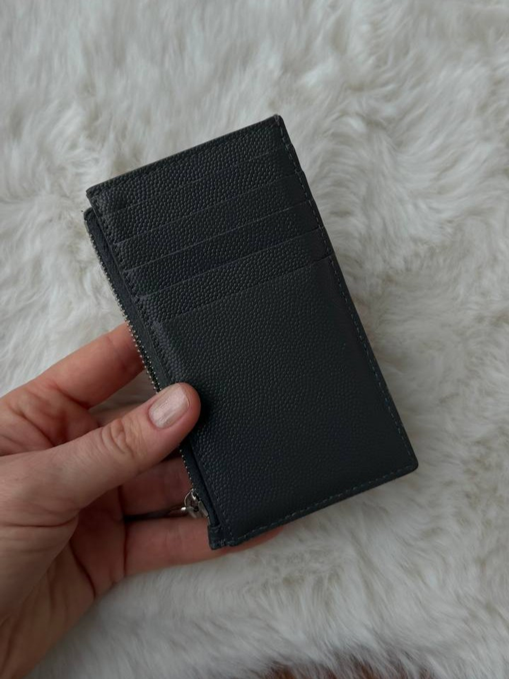 Картхолдер Saint Laurent Monogram Fragments