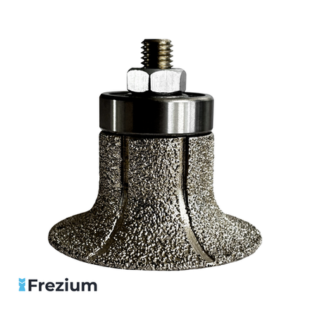 Фигурная алмазная фреза по камню для кантофрезера и профилеобразующих машин (D65 L24)