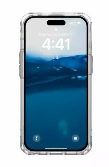 Чехол Uag Plyo для iPhone 15 Plus 6.7", цвет прозрачный (Ice)