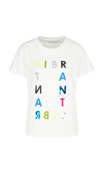 Marc Cain Футболка с буквенным принтом