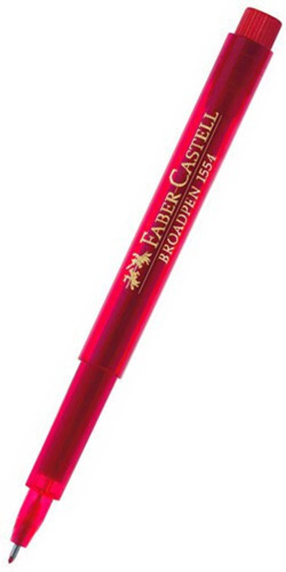 Капиллярная ручка BROADPEN 1554, 0,8 мм, красный