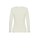 THC BUCHAREST WOMEN. Женская футболка с длинными рукавами и поясом из хлопка