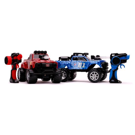 Набор Машинок Jada Toys Р/У Battle Machines Trucks 1:16 R/C