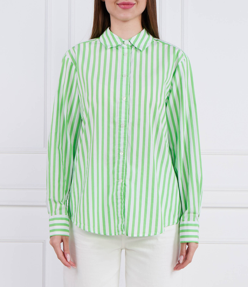 Рубашка 1985 BANKER STP Tommy Hilfiger - зеленый(WW0WW38685)