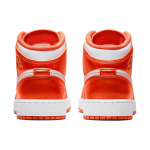 Кроссовки Air Jordan 1 Mid SE GS Electro Orange