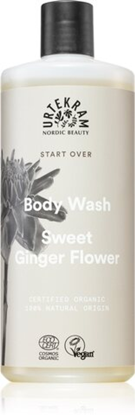 Urtekram Sweet Ginger Flower - нежный гель для душа с экстрактами алоэ и имбиря /   500  ml  / GTIN 5701058012506