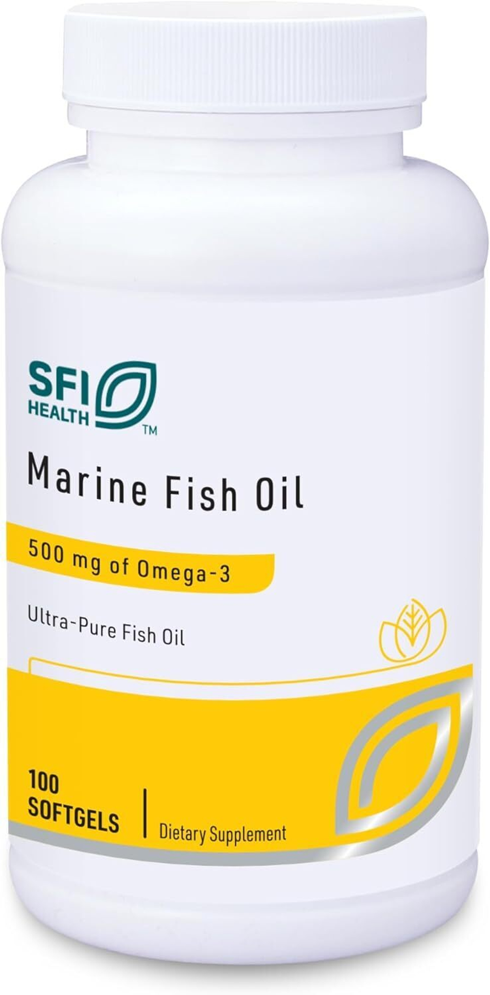 Klaire Labs - Marine Fish Oil - 100 softgels