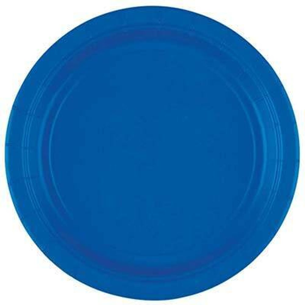 Тарелки Bright Royal Blue (Синий), 17 см, 8 шт.