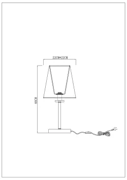 Декоративная настольная лампа Arte Lamp KENSINGTON