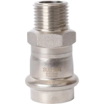 ROMMER Переходник с НР 22x1/2" из нержавеющей стали прессовой