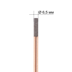 Электрод угольный КО 6,5х305 мм (упак.50 шт.)