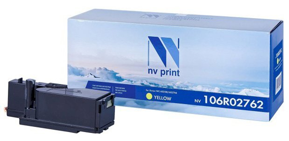 Картридж NVP, совместимый NV-106R02762 Yellow, для Xerox Phaser 6020/6022/WorkCentre 6025/6027 (1000k)
