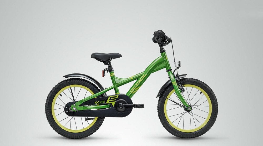 Детский велосипед Scool XXlite 16 steel (2019)