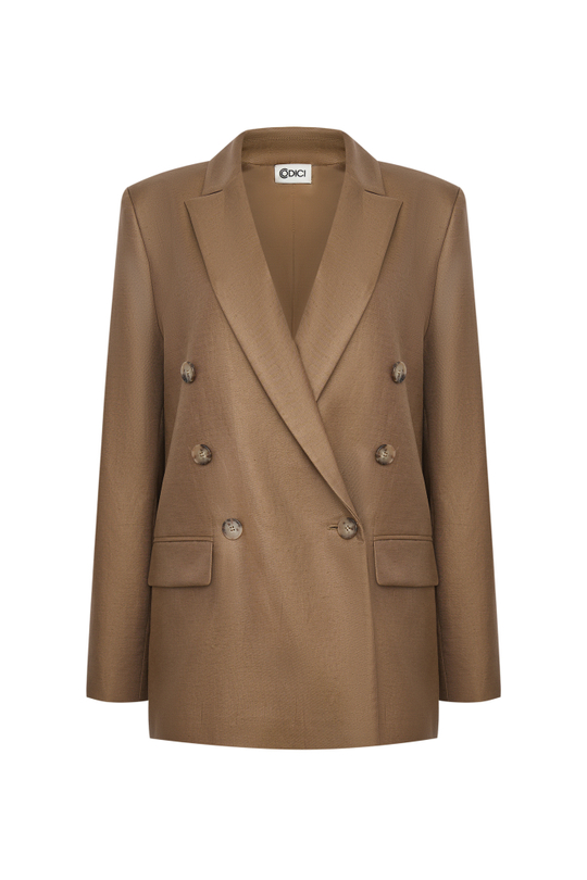 Льняной жакет