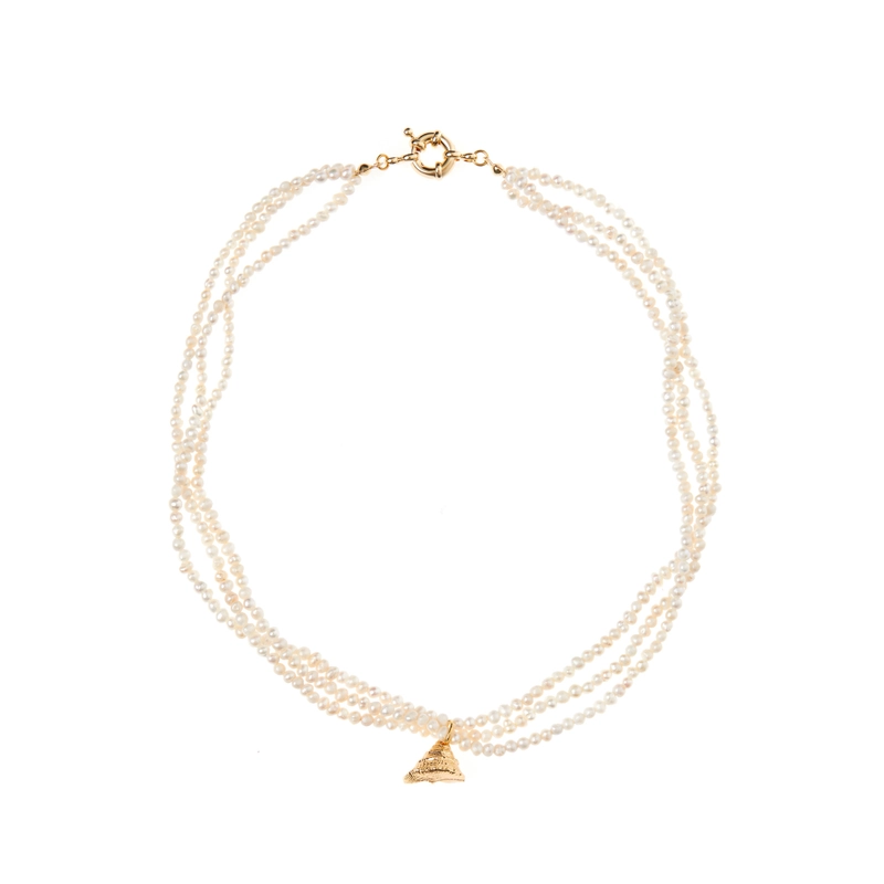 Колье Жемчужная Ракушка