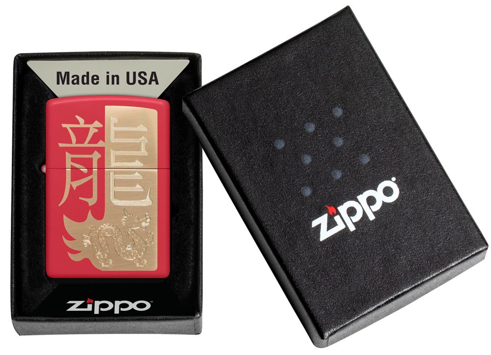 Зажигалка Zippo Year of the Dragon 2024 (48769) 6