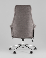 Кресло офисное TopChairs Neoma темно-серый ткань