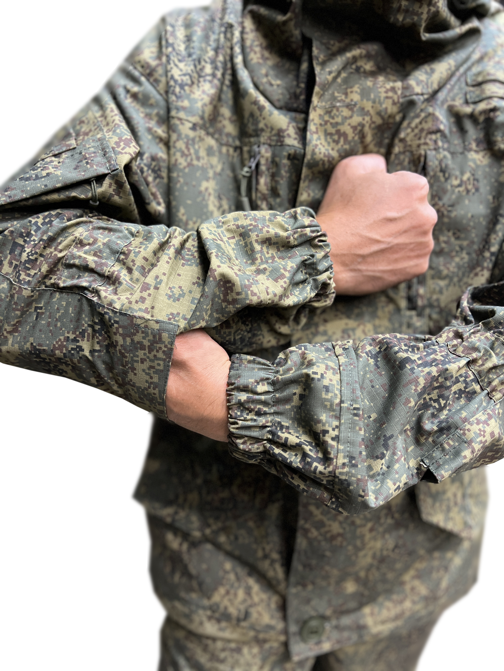 Костюм Горка 6М – Зелёная цифра (пиксель), летний, Беларусь