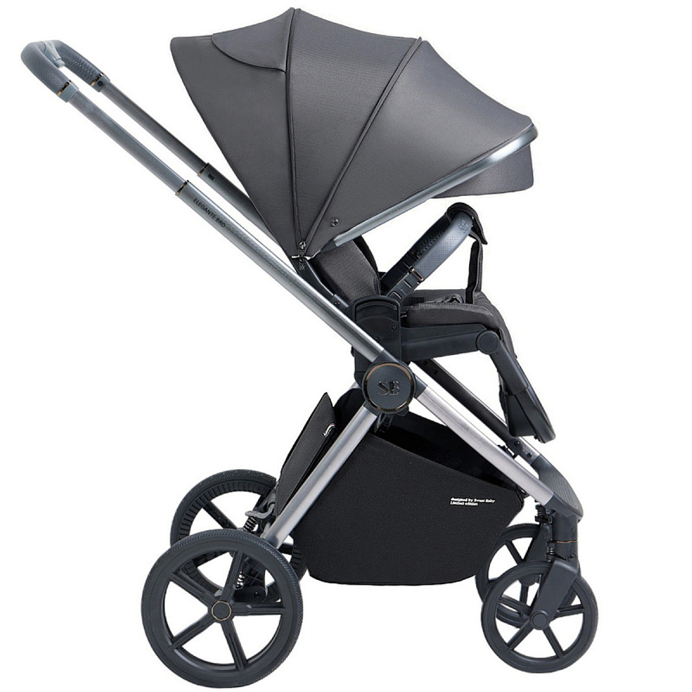 Детская коляска Sweet Baby Elegante 3 в 1 BRD Grey