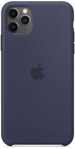 Чехол силиконовый для IPhone 11 Pro Midnight Blue (MWYKLFE/A)