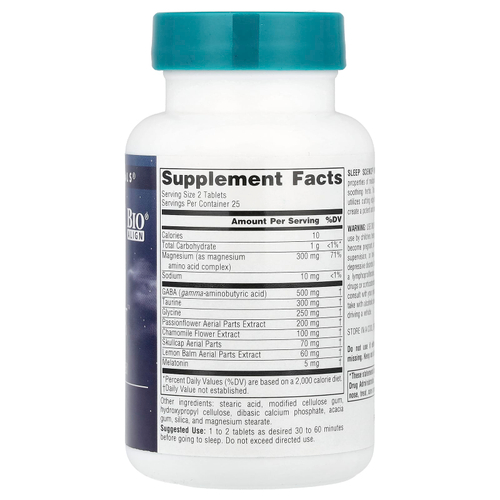 Source Naturals, Sleep Science®, NightRest™ с мелатонином, 50 таблеток