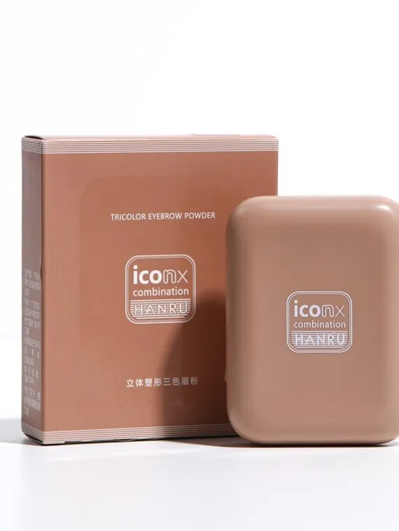 Набор водостойких теней для бровей, тон 1