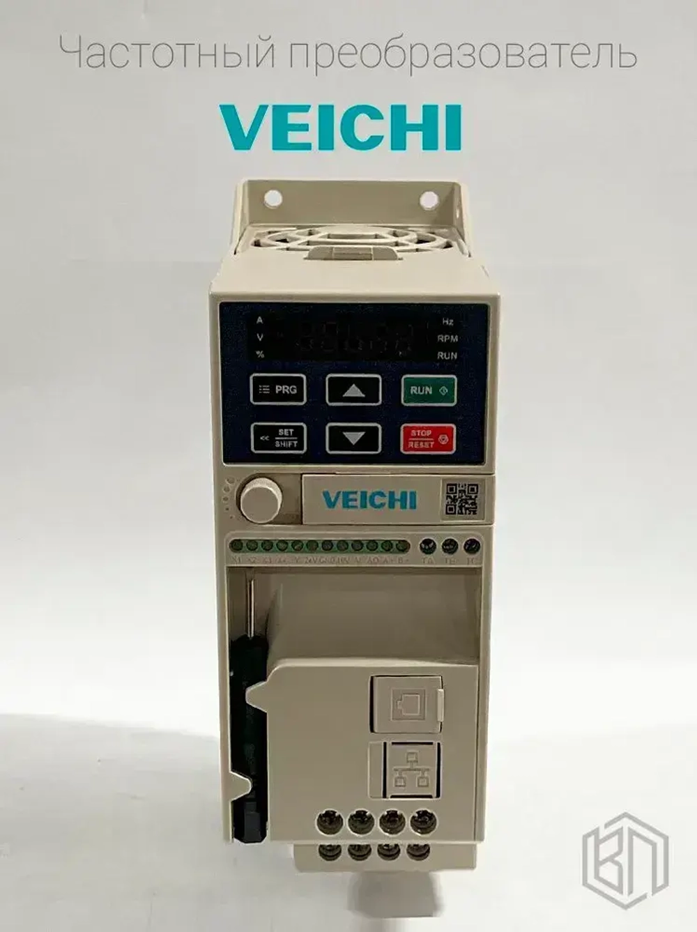 Частотный преобразователь VEICHI AC-10-T/S2-2R2G-B-P, 2,2кВт, 220В, 10А