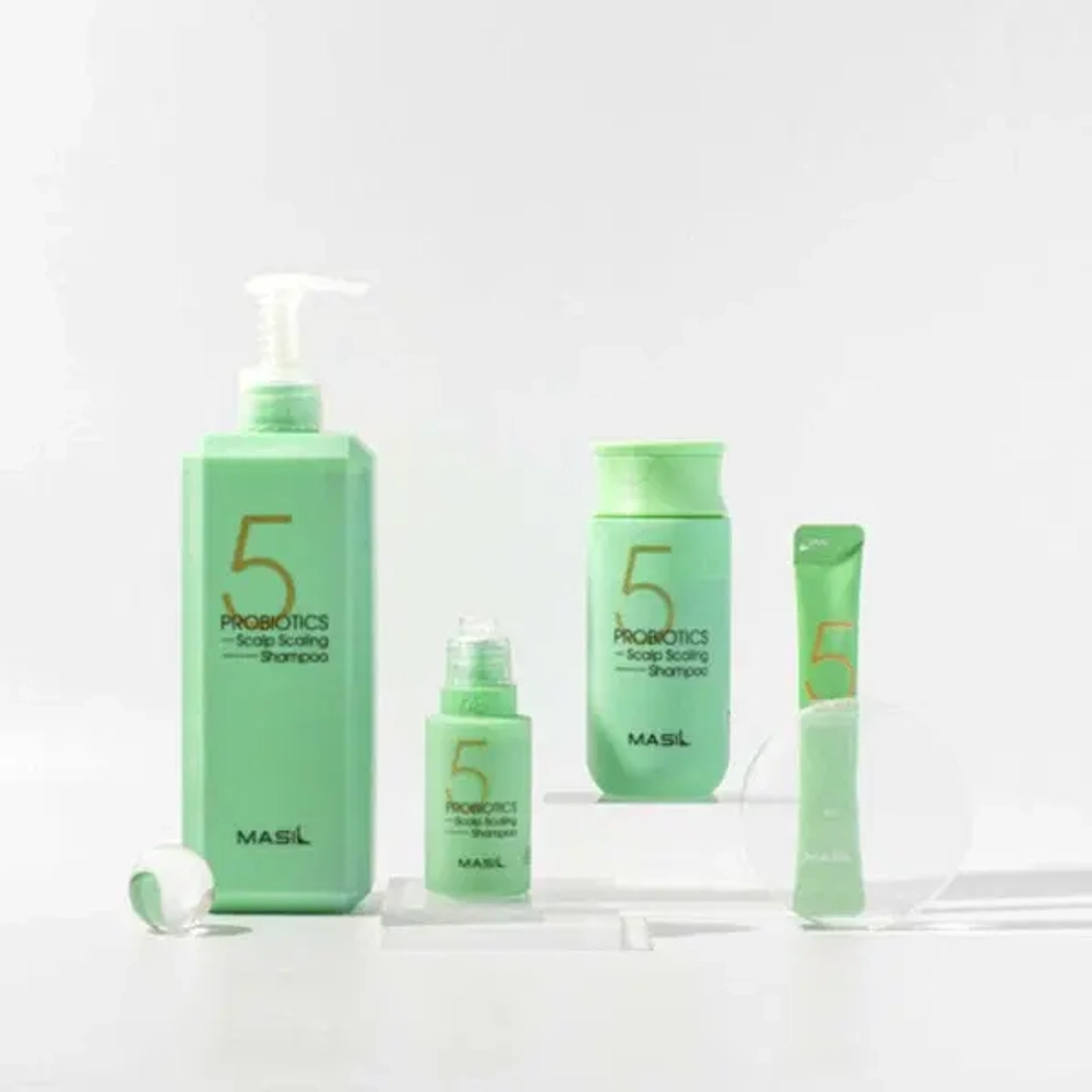 Masil Шампунь глубоко очищающий с пробиотиками - 5 Probiotics scalp scaling shampoo, 50мл