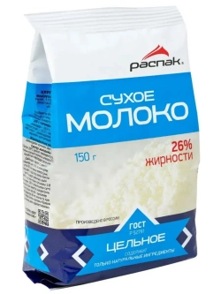 Молоко сухое цельное 150 г * 3 шт
