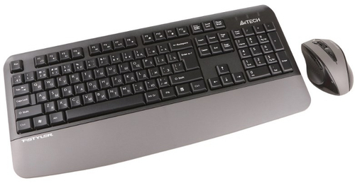 Клавиатура A4Tech Fstyler FG2500SPlus серый