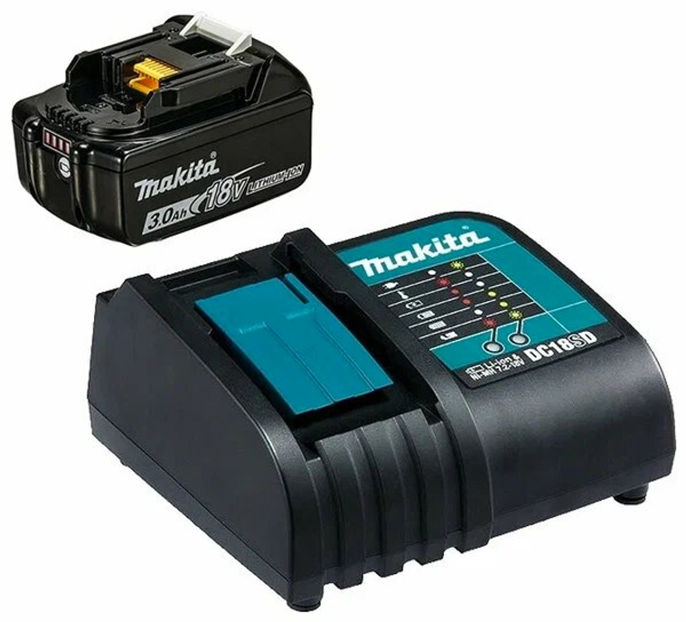 Набор SF (АКБ BL1830Bx1шт., ЗУ DC18SD, картон) Makita 191A23-6