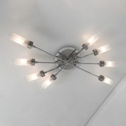 Citilux Хеликс CL109181 Люстра потолочная Матовый Хром