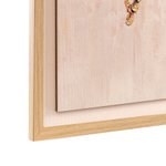 Панно декоративное plant с бежевой рамой, 50х70 см