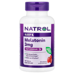 Natrol, Мелатонин, быстро растворяется, клубника, 3 мг, 150 таблеток