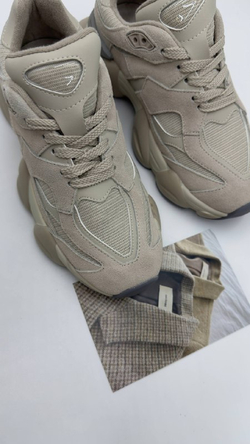 Кроссовки женские натуральная кожа/замша артикул 8888-3 цвет "бежево-розовый"