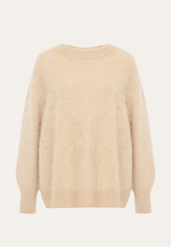 Свитер из пушистого кашемира