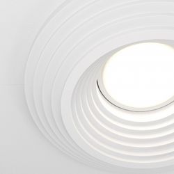 Встраиваемый светильник Maytoni Gyps Modern DL004-1-01-W-1