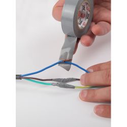 Изолента ЭРА ET1520GREY ПВХ 15мм х 20м серая