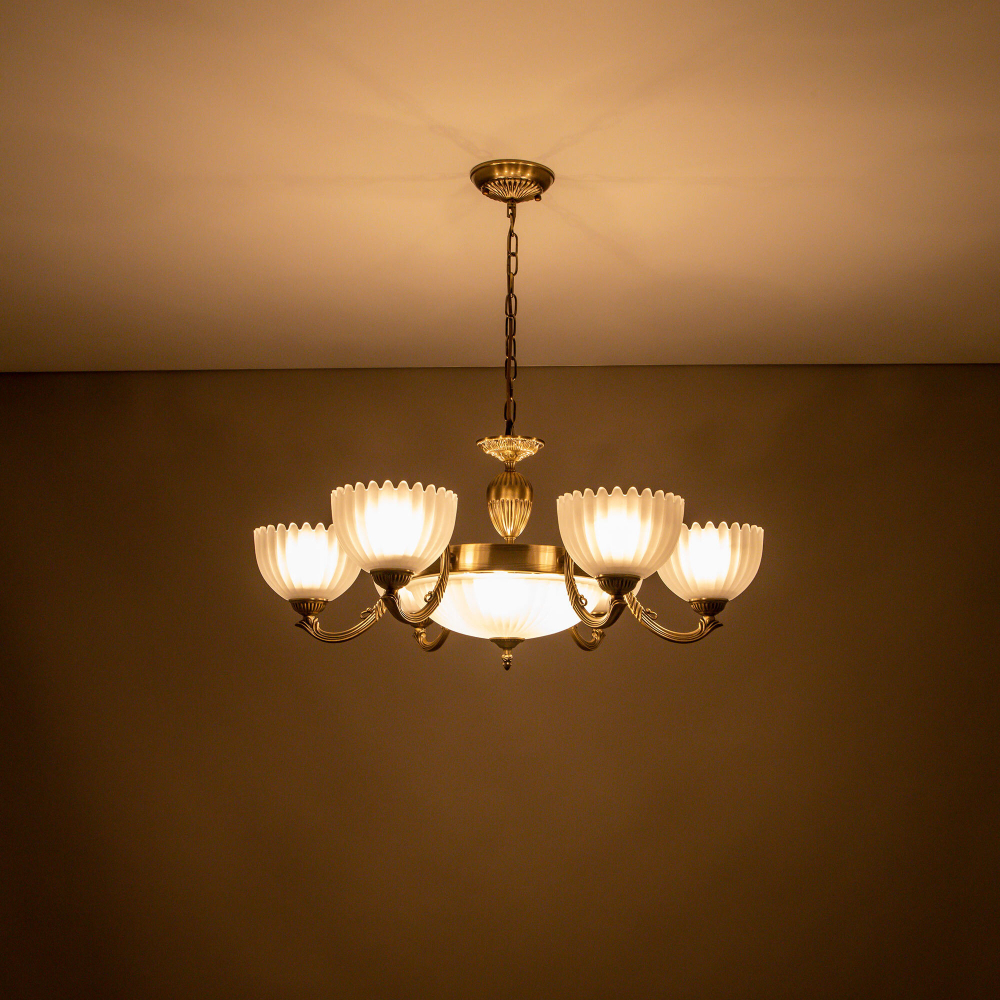 Citilux Севилья CL414193 Люстра подвесная Бронза