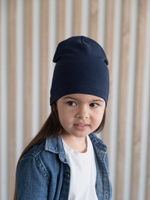 Шапка трикотажная (Синий) ЛАЙТ